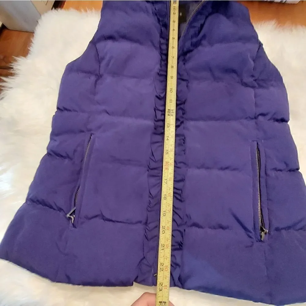 Talbots size S women's down vest